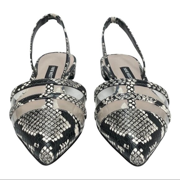 Nine West Available Faux Leather & Vinyl Womens Flats Size 7M - Picture 4 of 11